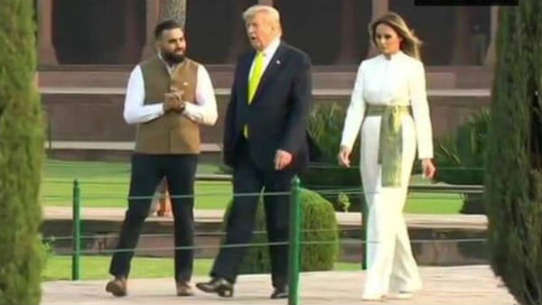 ट्रंप को बताया क्‍यों बना था ताज महल 