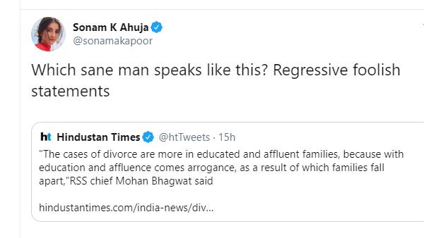 सोनम ने ट्वीट कर दिखाया गुस्सा