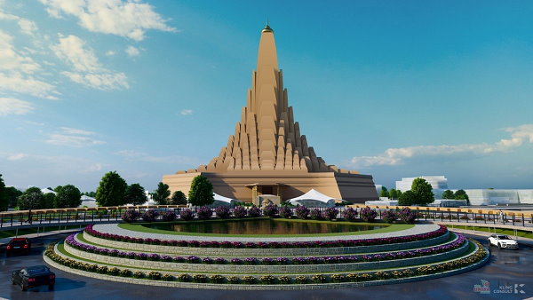 451 फीट होगी मंदिर की ऊंचाई 