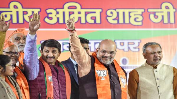 बीजेपी को दिल्ली चुनाव में 35 से 40 सीटें मिल सकती हैं: सर्वे