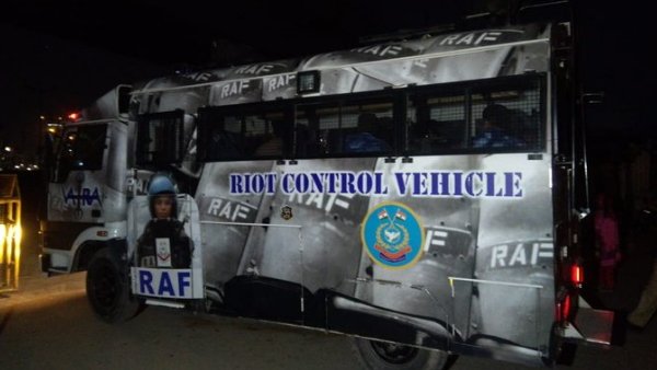 शाहीन बाग में रैपिड एक्शन फोर्स की तैनाती