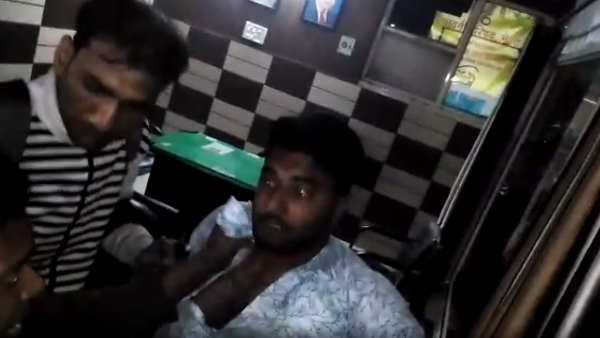 uttar pradesh meerut some person beats man in police station uttar pradesh meerut some person beats man in police station