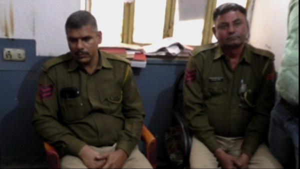 Bharatpur Kotwali Two Head Constable Arrested by ACB For Taking bribe Bharatpur Kotwali Two Head Constable Arrested by ACB For Taking bribe