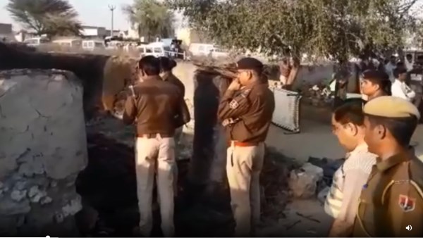four children burnt alive after house catches fire in churu rajasthan four children burnt alive after house catches fire in churu rajasthan