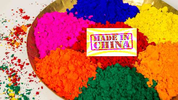 चीन से होली उत्पादों के आयात ठप होने के चलते बढ़ी कीमतें!