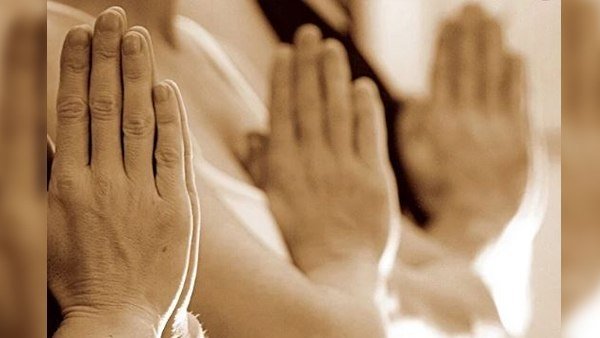 दिल्ली में संक्रमण से बचाव के लिए किया गया ‘नमस्ते मार्च’ का आयोजन