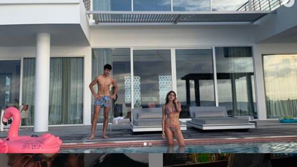 भाई को दी जन्मदिन की बधाई