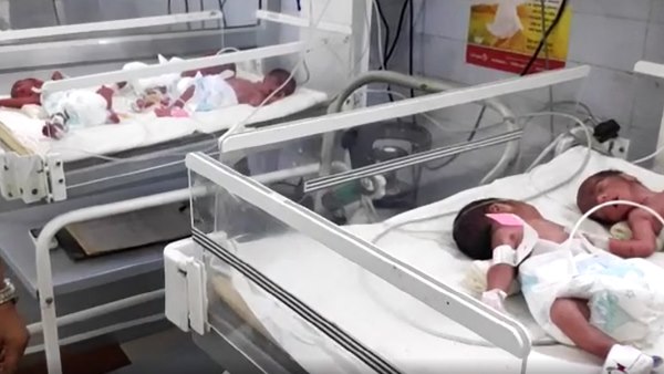 woman gives birth to five babies in barabanki woman gives birth to five babies in barabanki