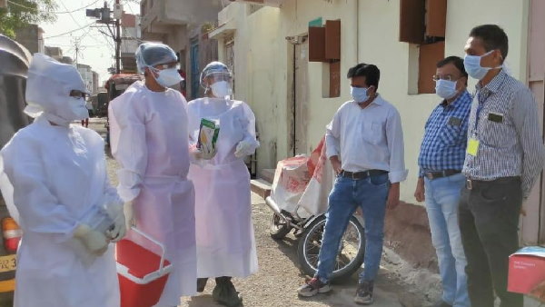 गुजरात के 5 जिले हॉटस्पॉट घोषित, रेड जोन में शामिल