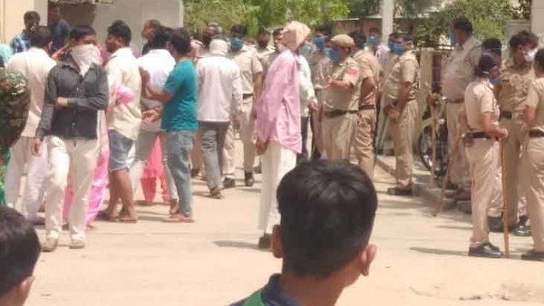 फरीदाबाद के सेक्टर 22 की घटना