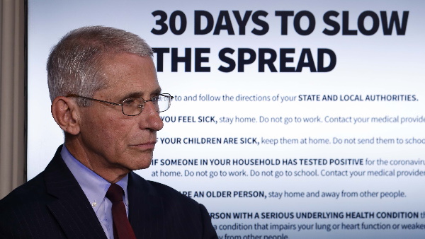 फाउची व्हाइट हाउस कोरोना वायरस टास्क फोर्स के प्रमुख सदस्य हैं