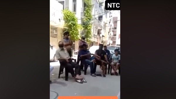 वीडियो में दिख रहे लोगों ने क्या कहा