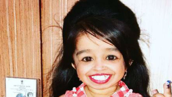 ज्योति आम्गे की हाइट मात्र 63 सेंटीमीटर है...