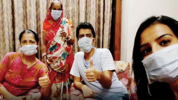 22 मार्च को रिपोर्ट आई थी पॉजिटिव