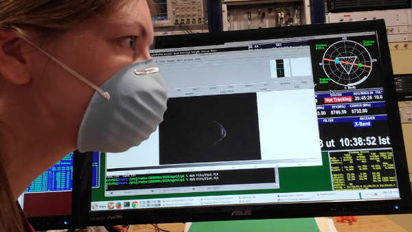 मास्‍क लगाए चेहरे जैसी है पिंड की आकृति