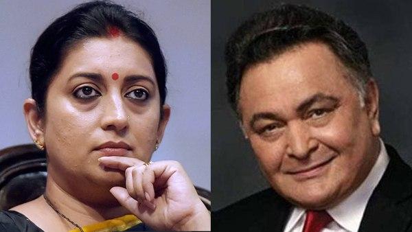 स्मृति इरानी ने ऋषि कपूर के निधन पर गहरा शोक व्यक्त किया स्मृति इरानी ने ऋषि कपूर के निधन पर गहरा शोक व्यक्त किया