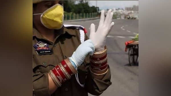 लोगों ने की पुलिसकर्मियों के जज्बे की तारीफ