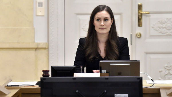 फिनलैंड - सना मरिन- दुनिया की सबसे युवा प्रधानमंत्री फिनलैंड - सना मरिन- दुनिया की सबसे युवा प्रधानमंत्री