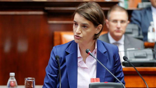 सर्बिया की प्रधानमंत्री- एना बर्नाबिक सर्बिया की प्रधानमंत्री- एना बर्नाबिक