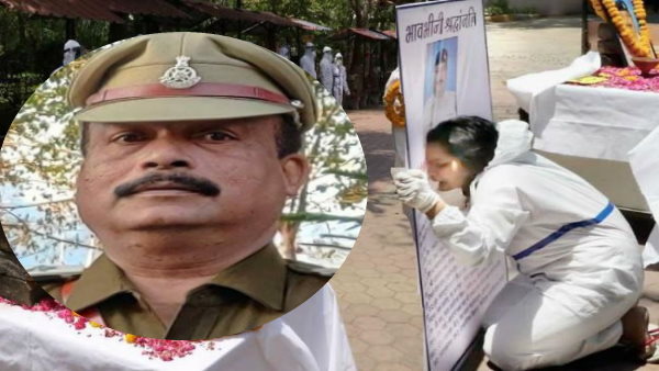 पत्नी व बेटी भी आईं मुक्तिधाम