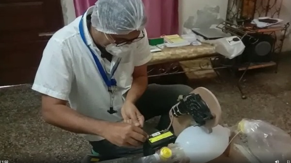 खुर्रम ने बनाया सस्ता वेंटिलेटर