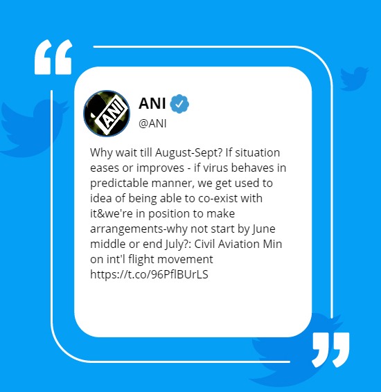 Civil Aviation Minister Hardeep Singh Puri says International Flights May Start Even By Middle June