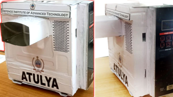 माइक्रोवेव स्टरलाइजर का हो चुका है निर्माण