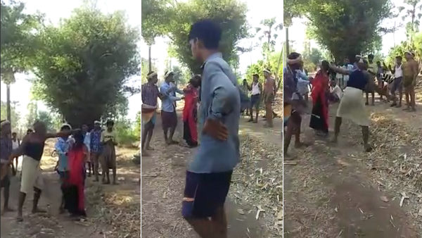 लोगों ने लड़की को निर्दयता से पीटा भी था