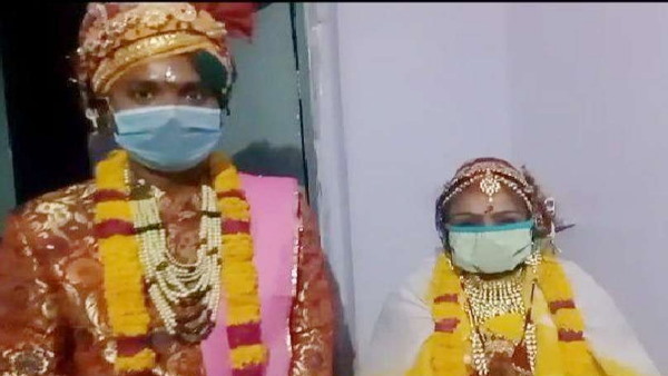 Positive Thinking: Covid-19 test of bride groom before wedding in udaipur