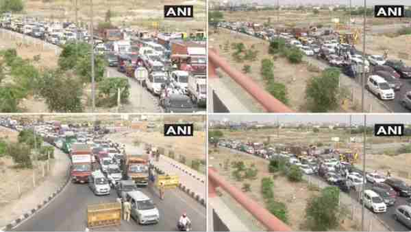 delhi ghaziabad border update: Delhi-Ghaziabad border sealed due to increasing number of coronavirus cases delhi ghaziabad border update: Delhi-Ghaziabad border sealed due to increasing number of coronavirus cases