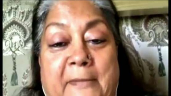 Former CM Vasundhara Raje now seen after a month of quarantine Former CM Vasundhara Raje now seen after a month of quarantine