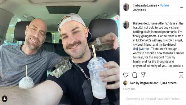 57 दिन बाद मिली अस्पताल से छुट्टी 57 दिन बाद मिली अस्पताल से छुट्टी