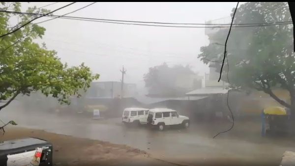  यहां पर हुई बारिश