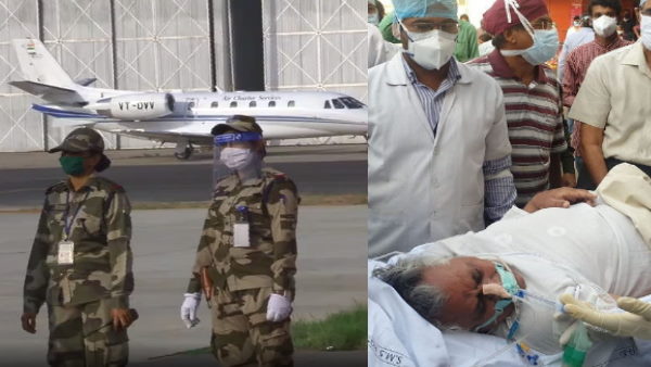 जयपुर एयरपोर्ट से गुरुग्राम लाए जयपुर एयरपोर्ट से गुरुग्राम लाए