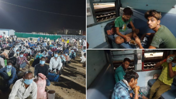 तेलंगाना से झारखंड के लिए स्पेशल ट्रेन रवाना तेलंगाना से झारखंड के लिए स्पेशल ट्रेन रवाना