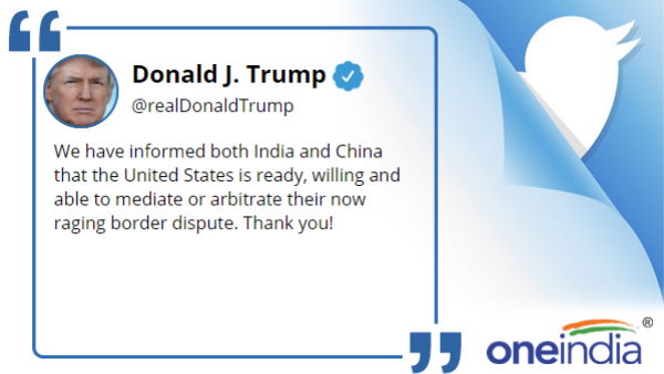 trump says We have informed both India and China that america is ready, willing and able to mediate trump says We have informed both India and China that america is ready, willing and able to mediate