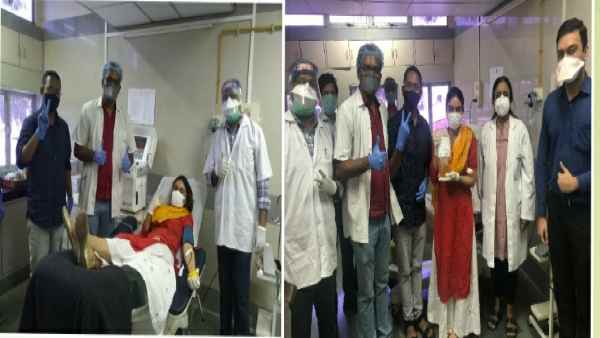 प्लाजमा डोनर बना जोया मोरानी