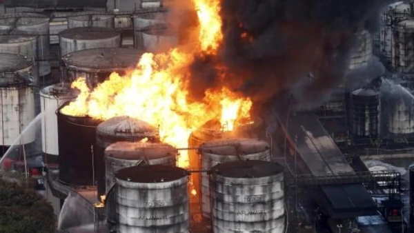 raigarh blast in oil tank of steel plant four labour injured raigarh blast in oil tank of steel plant four labour injured