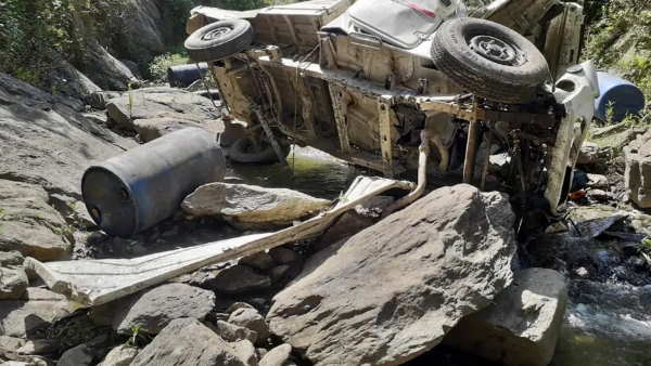 mandi road accident three people died mandi road accident three people died