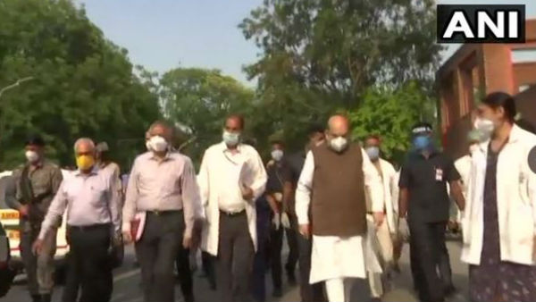COVID-19: Amit Shah visits Delhis LNJP hospital to review preparedness COVID-19: Amit Shah visits Delhis LNJP hospital to review preparedness
