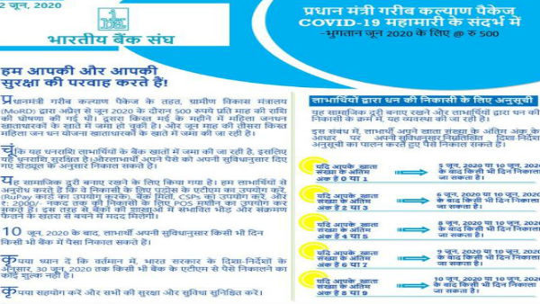  आज से किसी भी दिन निकाल सकेंगे 500 रुपए