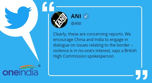British High Commission Encourages Dialogue Between India China, Violence In No Ones Interest