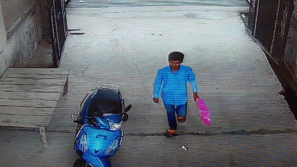  सीसीटीवी कैमरे में कैद हुआ आरोपी