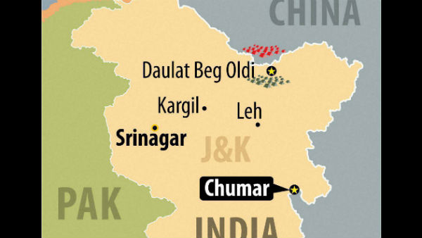 लद्दाख के चुमार में थी घुसपैठ 