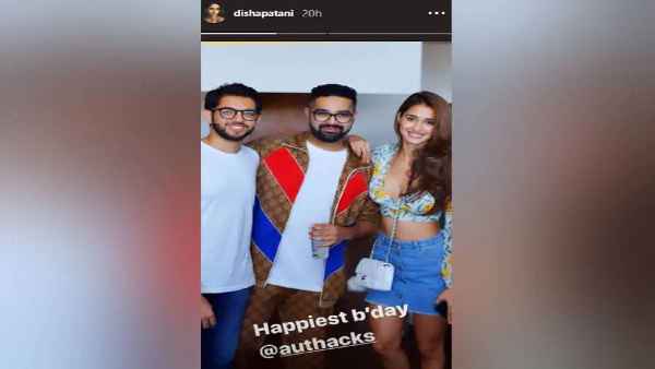 दिशा ने ये फोटो की शेयर दिशा ने ये फोटो की शेयर