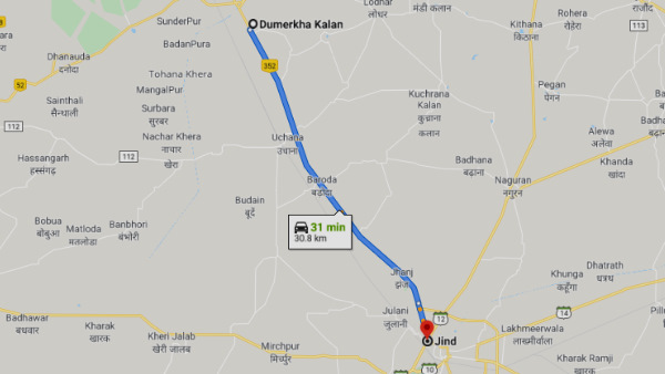 जिंद आकर रहने लगा था परिवार