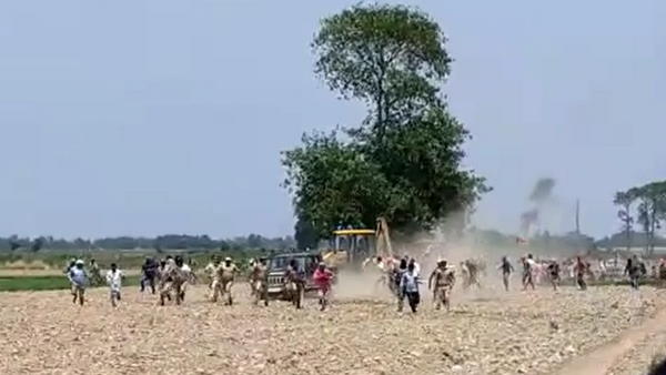 अवैध कब्जा हटाने को लेकर बवाल