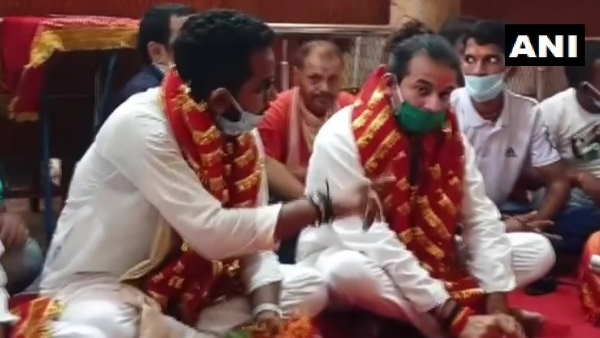 Lalu yadav birthday tejashwi reached riims and tej pratap did worship