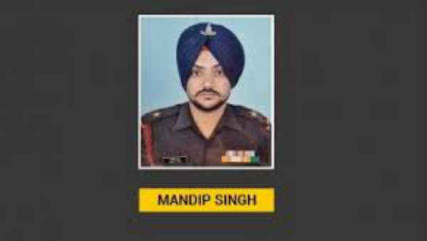 नायब सूबेदार मनदीप सिंह