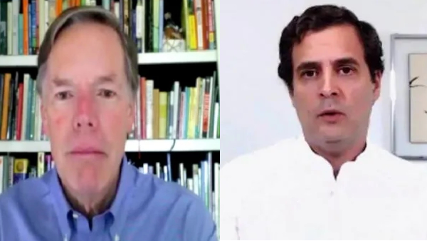 India, China and America will have to fight Corona together: Nicholas Burns in video chat with Rahul Gandhi India, China and America will have to fight Corona together: Nicholas Burns in video chat with Rahul Gandhi